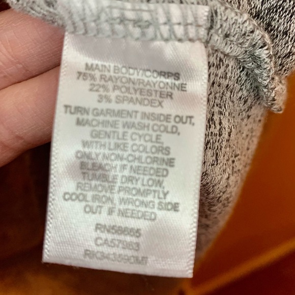 Free Press Sweatshirt Large “No Sleep Club” Script Oversized Rayon Poly Spandex - Picture 10 of 15